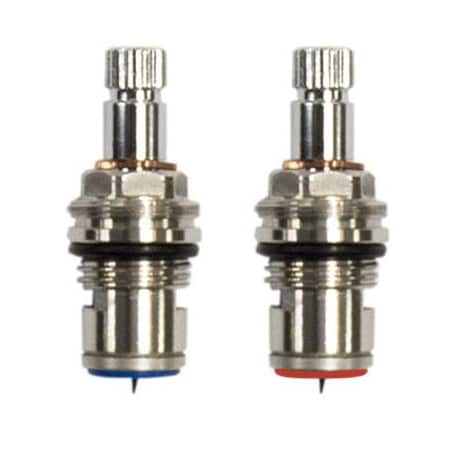 Bk Resources Replacement Optiflow Hot & Cold Valves Kit XRK-BKF-G